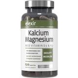 D-vitaminer - Förbättrar muskelfunktion Vitaminer & Mineraler Elexir Pharma Kalcium Magnesium 120 st