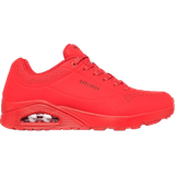 Läderimitation Sneakers Skechers Street Uno - Stand On Air M - Red