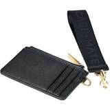 Case-Mate Svarta Plånboksfodral Case-Mate Phone Strap Leather Wristlet and Wallet Black