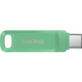 SanDisk 64 GB Minneskort & USB-minnen SanDisk Ultra Dual Drive Go 64GB Absinth green