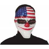 Fiestas Guirca Amerikansk Clown Mask