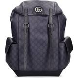 Kanvas Väskor Gucci Ophidia Gg Supreme Backpack Blue 01