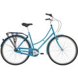 Raleigh 26" Cyklar Raleigh Darlington 7G 2023 - Glossy Light Blue Damcykel