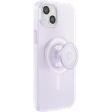 Popsockets Mobiltillbehör Popsockets Clear Opalescent iPhone 15 Plus for MagSafe