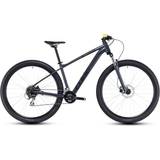 Cube Trailcyklar Mountainbikes Cube Aim Pro Hardtail Mountain Bike 2023 - Grey/Flashyellow Unisex