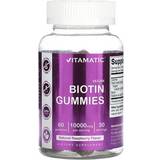 Naturell Kosttillskott Vitamatic Vegan Biotin Gummies, Natural Raspberry 60 pcs