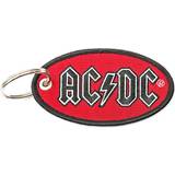 AC/DC Keychain/Oval Logo Double Sided Patch