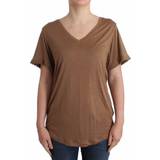 Dam - One Size T-shirts John Galliano Brown shortsleeved top