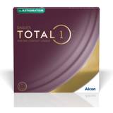 Hanteringsfärgade - Toriska linser Kontaktlinser Alcon Dailies Total1 for Astigmatism 90-pack