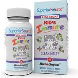 Superior Source Vitaminer & Mineraler Superior Source Kid’s Immune, Clean Melts, Quick Dissolve