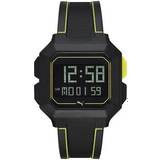 Puma Wristwatch remix p5024 silicone black digital chrono dual time