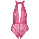 Kläder Body Ouvert Lace Body - Pink