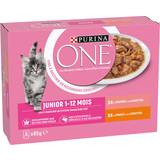 Purina ONE Katter - Våtfoder Husdjur Purina ONE Junior Mix Kyckling + Lax 8 Kyckling + Lax