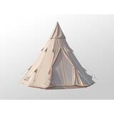 Camping & Friluftsliv Dancover Glampingtält för glamping, TentZing 5x5m, 5 Pers, Sand
