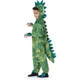 Djur - Klänningar Dräkter & Kläder Dress Up America T-Rex Costume for Kids Dinosaur Costume for Boys and Girls Green Dino Jumpsuit