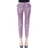 Byblos Byxor & Shorts Byblos Purple Cotton Jeans & Pant IT44