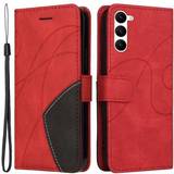 Mobilfodral MTK KT Plånboksfodral till Samsung Galaxy S23 Röd/Svart