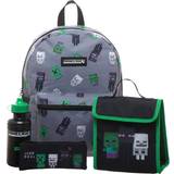 Väskor Minecraft Kids Backpack Set 4 Pieces, Multicolor