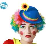 Blå - Unisex Huvudbonader BigBuy Carnival Clownmössa Blå