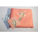 Hjul - Orange Väskor Wrendale Designs blommor vikbar shoppingväska, Persika