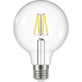 Elvita LED-lampor Elvita LED glob 95mm E27 470lm filame