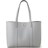 Mulberry Bayswater tote pale grey small classic grain