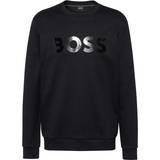 Hugo Boss Herr - Vinterjackor Tröjor Hugo Boss Salbo Mirror Sweatshirt - Black