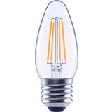 Flair LED-lampor Flair Kronljus LED C35 E27 4W40W 470lm 2700K varmvit dimbar