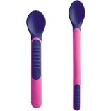 Mam Barnbestick Mam Feeding Spoons & Cover spoon 6m Violet 2 pc