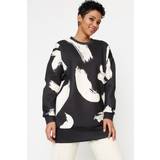 Trendyol Collection Trendyol Modest Sweatshirt Schwarz Regular Fit für Damen