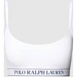Polo Ralph Lauren BH:ar Polo Ralph Lauren Scoop Neck Bralette White