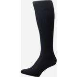 Pantherella Kläder Pantherella Vale Cotton Long Socks Navy 11,5 43-44
