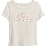 GAP Barnkläder GAP Toddler Girl's Logo Short Sleeve Tee - Ivory Frost (97910500)