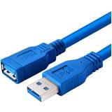 Kablar Northix USB 3.0 Förlängningskabel A Hane Hona