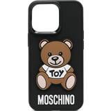 Moschino Mobiltillbehör Moschino Teddy Bear iPhone 13 Pro case women Plastic One Size Black