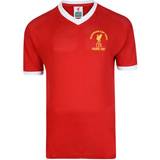 Matchtröja liverpool Score Draw Liverpool FC 1981 European Cup Final Retro Shirt