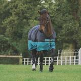 Horseware Hästtäcken Horseware Mio Turnout Blanket Black/Teal