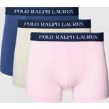 Polo Ralph Lauren Rosa Underkläder Polo Ralph Lauren Underwear Trunks mit Label-Detail Modell 'CLASSIC' im 3er-Pack in Rosa, Größe