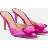 Gianvito Rossi Pumps Gianvito Rossi Jaipur embellished satin mules pink