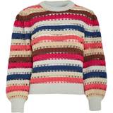 Minus Mikala Long Sleeve Knit Pullover Dam Sweaters