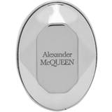 Alexander McQueen Leather Bracelets Smycken Alexander McQueen Engraved ring silver MM