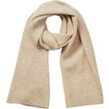 Selected Dam Accessoarer Selected Maline Ribbed Scarf - Birch