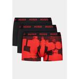 Jersey - Röda Underkläder Hugo BOSS Herr triplet design trunk, Ljus Red623