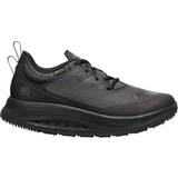 Keen Svarta Sneakers Keen Men's WK400 Waterproof Walking Shoe, 44.5, Black-Black