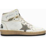 GOLDEN GOOSE Sky-Star leather high-top sneakers white