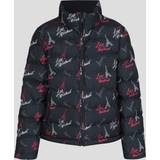 Dam - One Size Jackor Love Moschino Black Polyester Jackets & Coat IT46