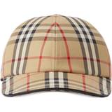 Burberry Kläder Burberry Vintage Check motiv baseball cap BEIGE