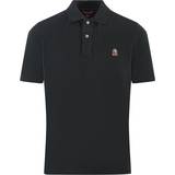 Parajumpers Bomull Överdelar Parajumpers Black Patch Polo Shirt
