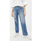 Love Moschino Byxor & Shorts Love Moschino Blue Cotton Jeans & Pant