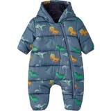 Name It Jumpsuits & Overaller Name It Nbmmay Puffer AOP Unisex Snödräkt, Bering Sea, 74-80